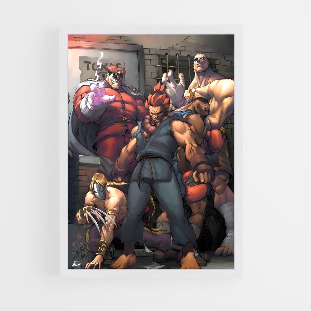 Poster Street Fighter Xtreme (vue 3)